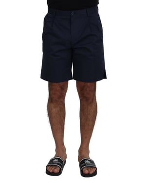 Pantalones cortos clásicos azul marino