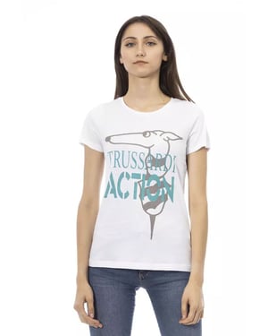 Camiseta de manga corta casual con gráfico de Greyhound