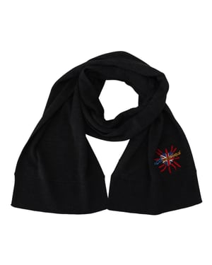 Bufanda Envoltura Corazón Sagrado Negro #DGLovesLondon