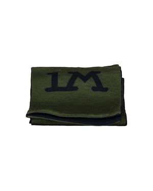 Bufanda de poliéster verde
