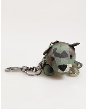 Llavero Silueta de Animal en Camuflaje Multicolor