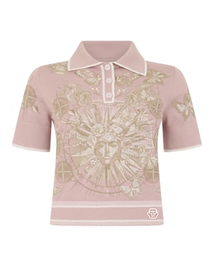 Polo Shirt Butterfly Tattoo