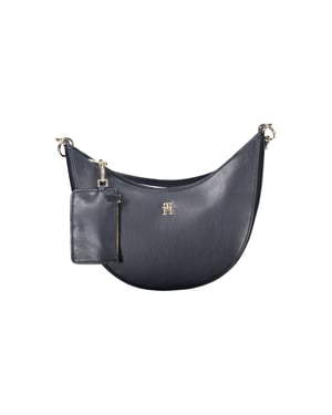 Bolso de mano de mujer de polietileno azul Tommy Hilfiger