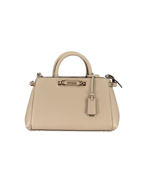 Bolso de Mano de Polietileno Beige