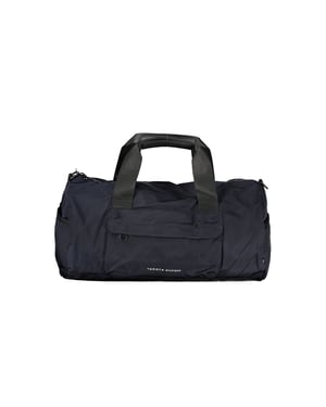 Bolso de mano de poliéster azul