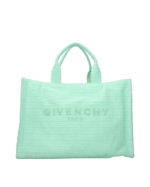Bolso de tela verde