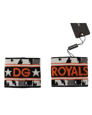 Conjunto de Dos Piezas Naranja y Gris Banda de Muñeca DG Royal