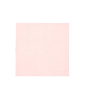 Pañuelo de bolsillo de algodón rosa
