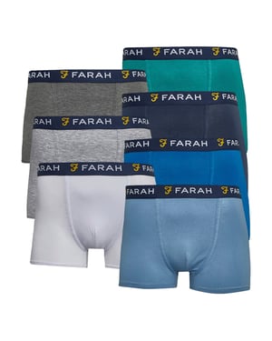 Paquete de 7 Boxer de Algodón Transpirables para Hombre - Colección Chander