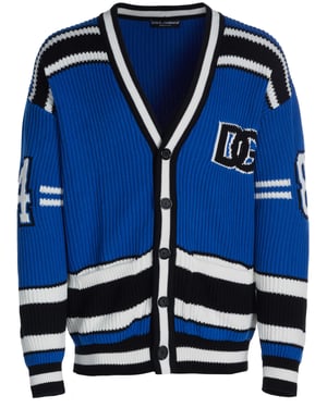 Cardigan azul Dolce & Gabbana