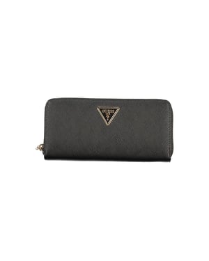 Cartera de Polietileno Negra Guess Jeans