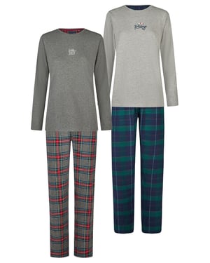 Happy Shorts Mujeres Pijama Christmas