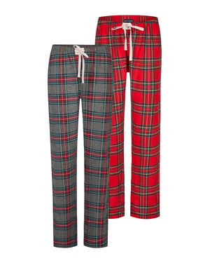 Happy Shorts Mujeres Pantalones de pijama Christmas