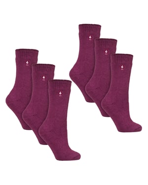 6 Pares de Medias Térmicas Gruesas para Mujeres