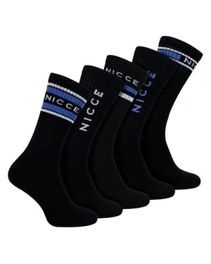 Paquete de 5 Calcetines de Hombre - Calcetines de Algodón Suaves y Transpirables para el Día a Día