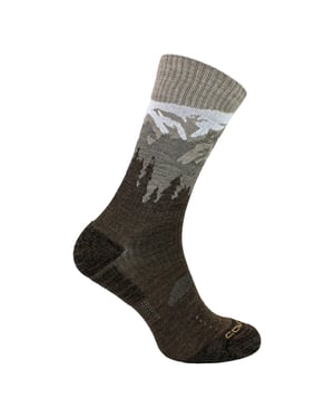 Calcetines de Merino para Hombres y Mujeres - Crew de Rendimiento Ligero | Calcetines de Senderismo