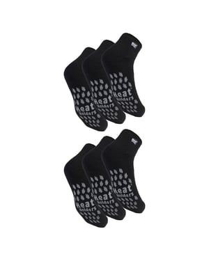 6 Pares de Calcetines Térmicos de Tobillo Antideslizantes para Hombre 2.3 TOG