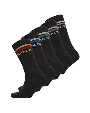 5 Pares de Calcetines de Algodón para Hombre - Calcetines Deportivos Transpirables