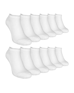 Calcetines Deportivos de Bambú y Algodón para Hombre - 12 Pares