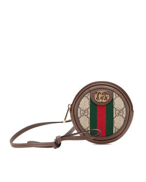 Bolso de hombro mini redondo Gg Marmont
