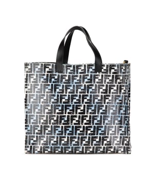 Bolso Tote Fendi con Estampado Graffiti