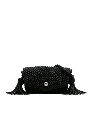 Bolso Bandolera con Flecos Trenzados