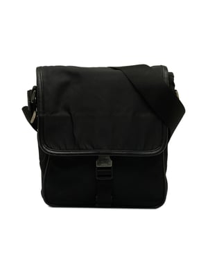 Bolso Cruzado de Nylon con Hebilla