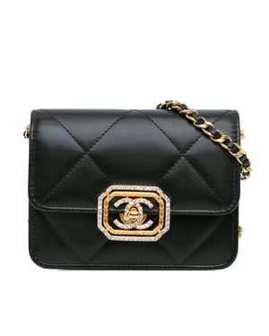 Bolso Cruzado Acolchado con Cadena