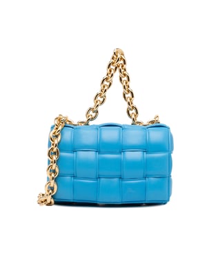 Bolso de hombro acolchado tipo cassette
