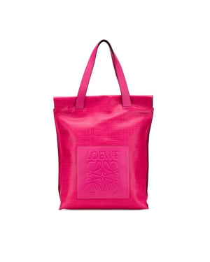 Bolso Anagram con Logo Relieve