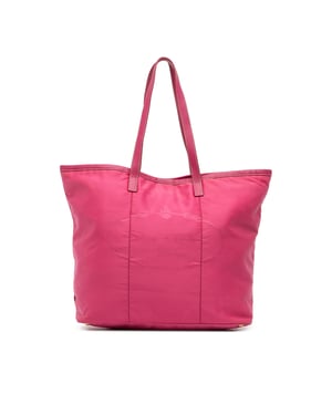 Bolso Tote de Nylon Rosa