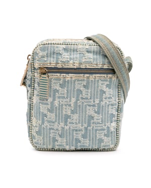 Cruzada de Denim con Correa Ajustable