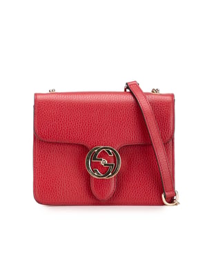 Bolso de cuero cruzado