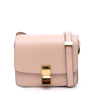Bolso de hombro clásico en forma de caja