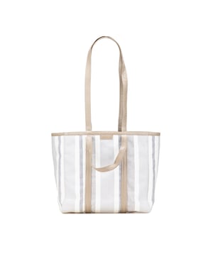 Bolso de Lona Rayado