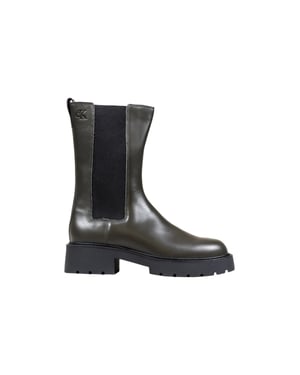 Botines con suela de goma elástica