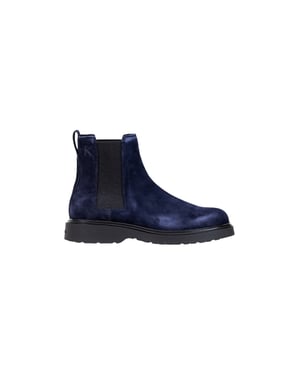 Botas de tobillo Chelsea de ante
