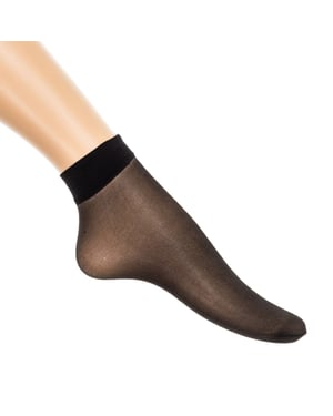 Pack 2 Calcetines Tobilleros Mujer Elásticos y Transparentes LOLLIPOP