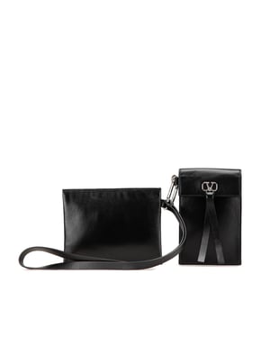 Bolso de cuero cruzado