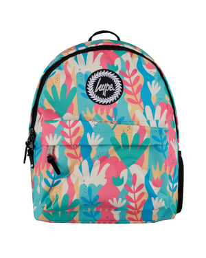Hype Mochila Multicolor Jardín de Flores para Niños