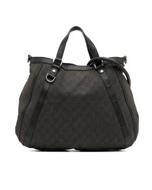 Bolso Tote de Lona Gg Signature