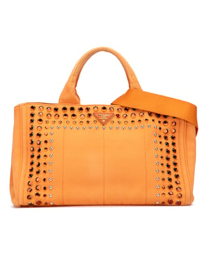 Tote de Lona Embellecido