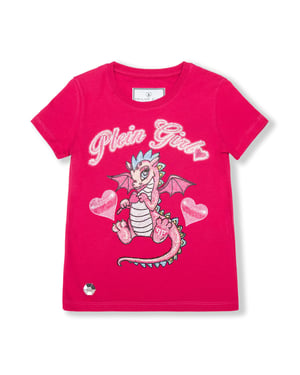 T-Shirt Round Neck Ss Dragon