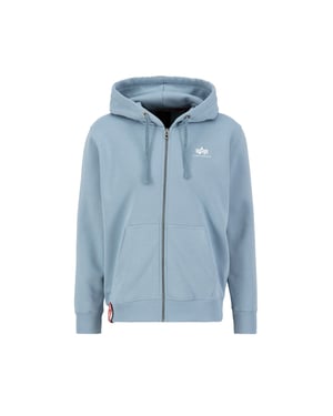 Basic Small Logo Zip Hoodie