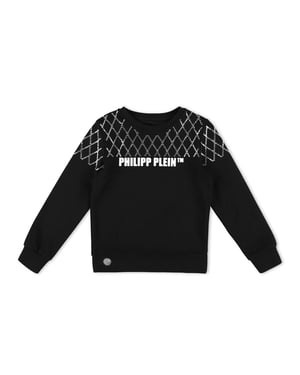 Sweatshirt Ls Crystal Plein
