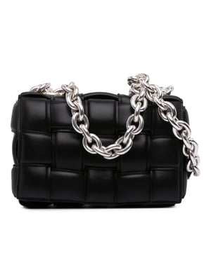 Bolso de hombro acolchado tipo cassette