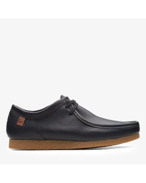 Zapatos de Cuero Negros Shacre II Run