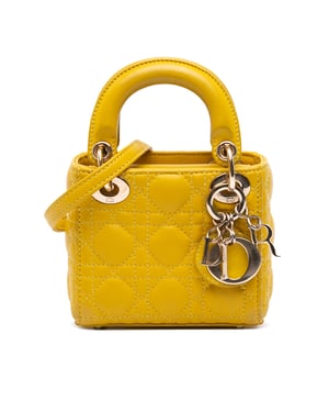 Bolso Lady Dior Mini con Asa Superior