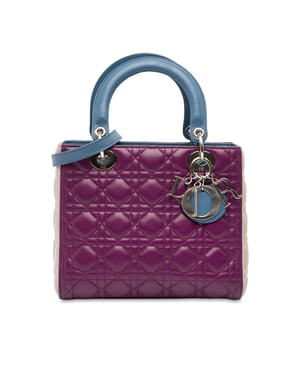 Bolso de mano acolchado para dama