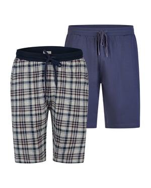 Phil & Co. Berlin Sres Pantalones cortos de pijama Clásicos acogedores 2-Pack Pantalones cortos para dormir, pantalones cortos de pijama,